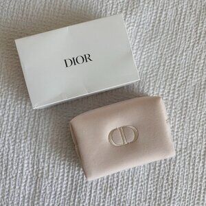NEW DIOR Pink Pouch/Trousse w Box
